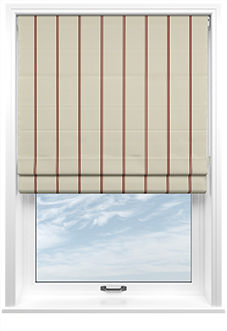 The British Stripe Co. Victoria, Highlands No.1 - Twist&Fit Roman Blind